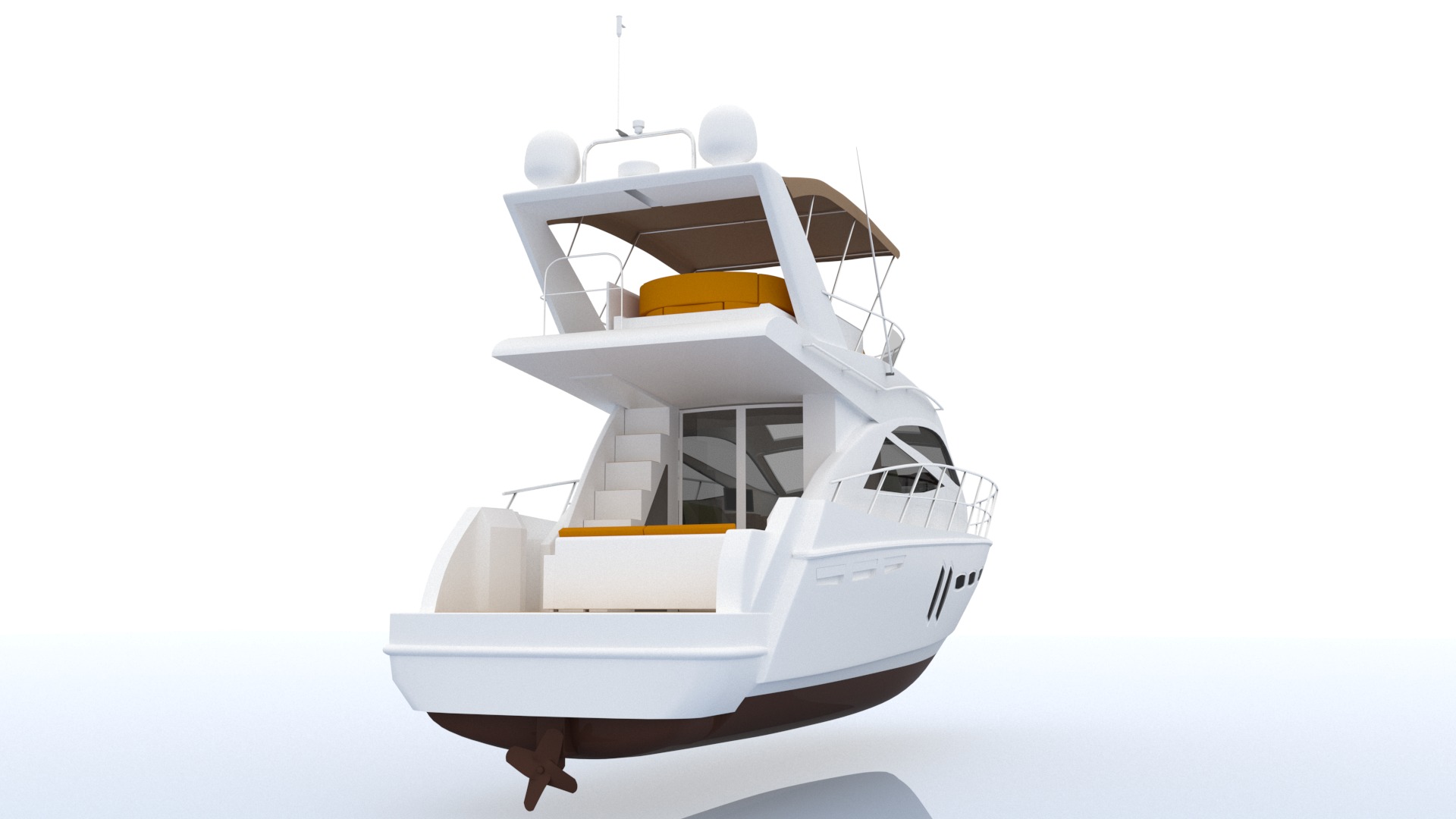 Sealine T50 3D model_4