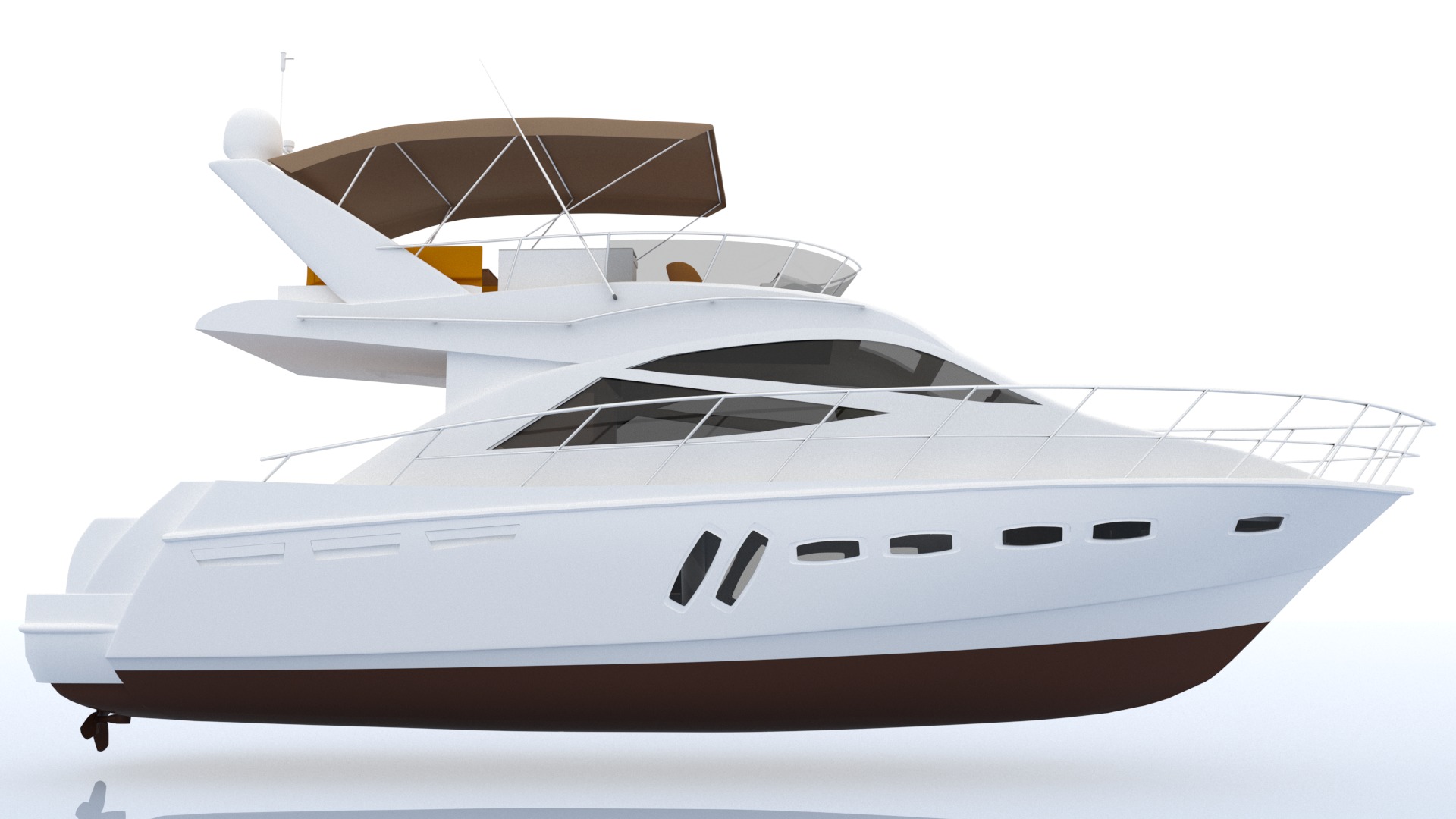 Sealine T50 3D model_3