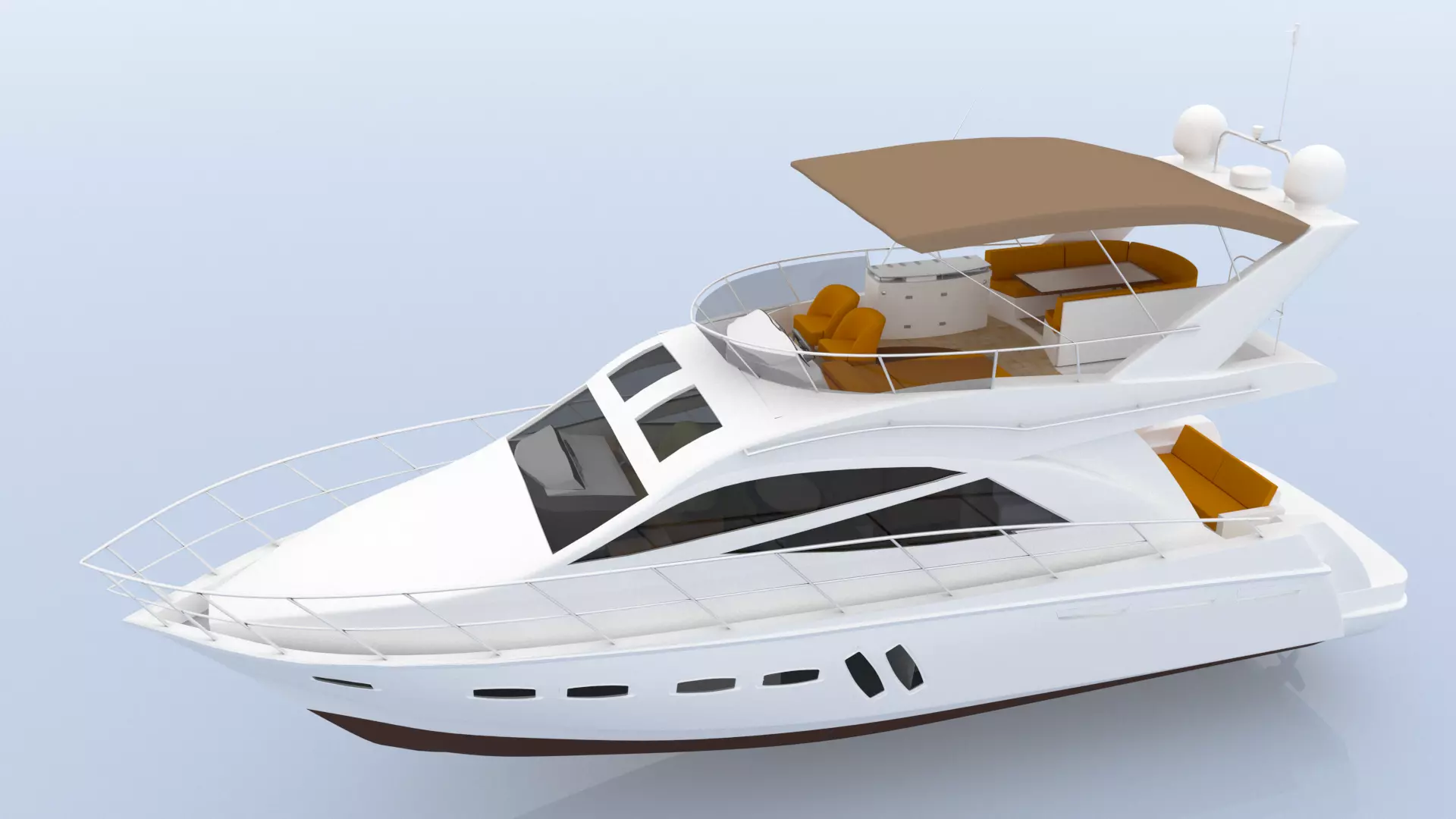Sealine T50 3D model_0