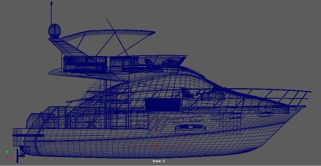 Sealine T50 3D model_12