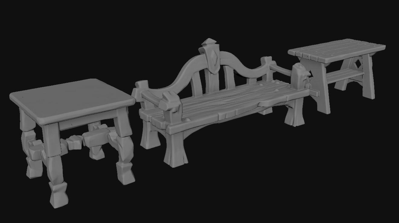 Table 3D model_3