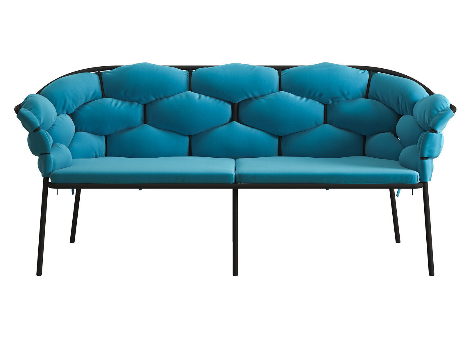 Serpentine Sofa 3D model_1