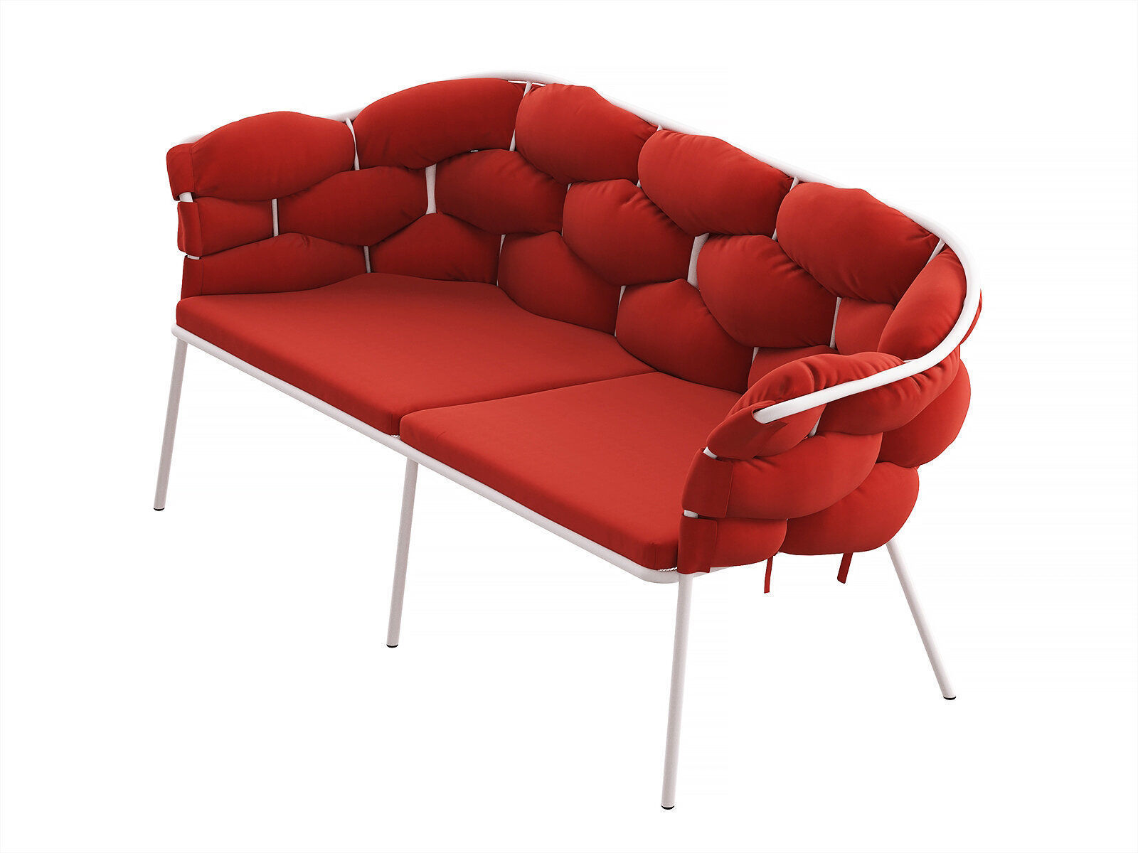 Serpentine Sofa 3D model_4