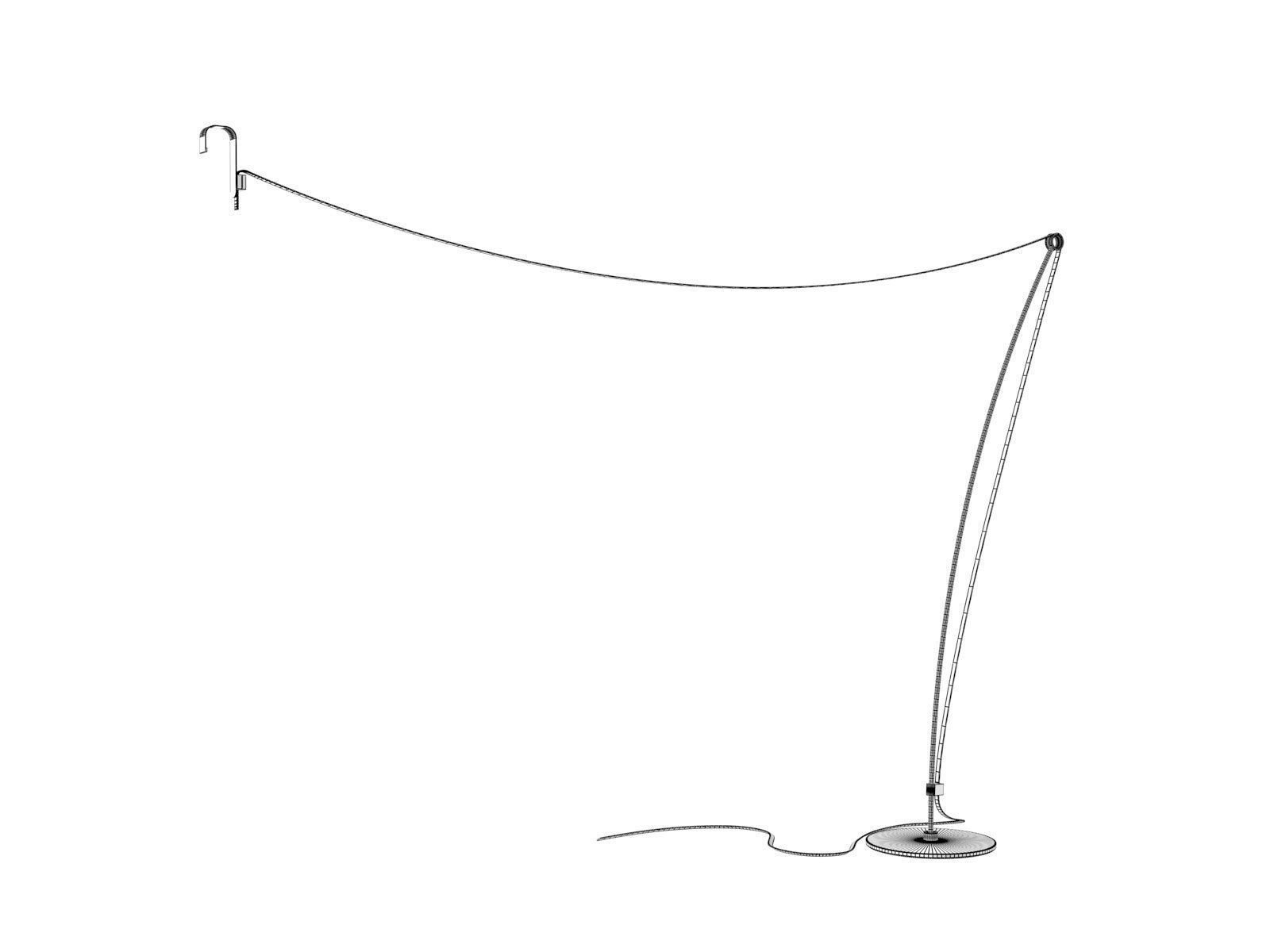 Feston Outdoor LED Lamp 3D model_3