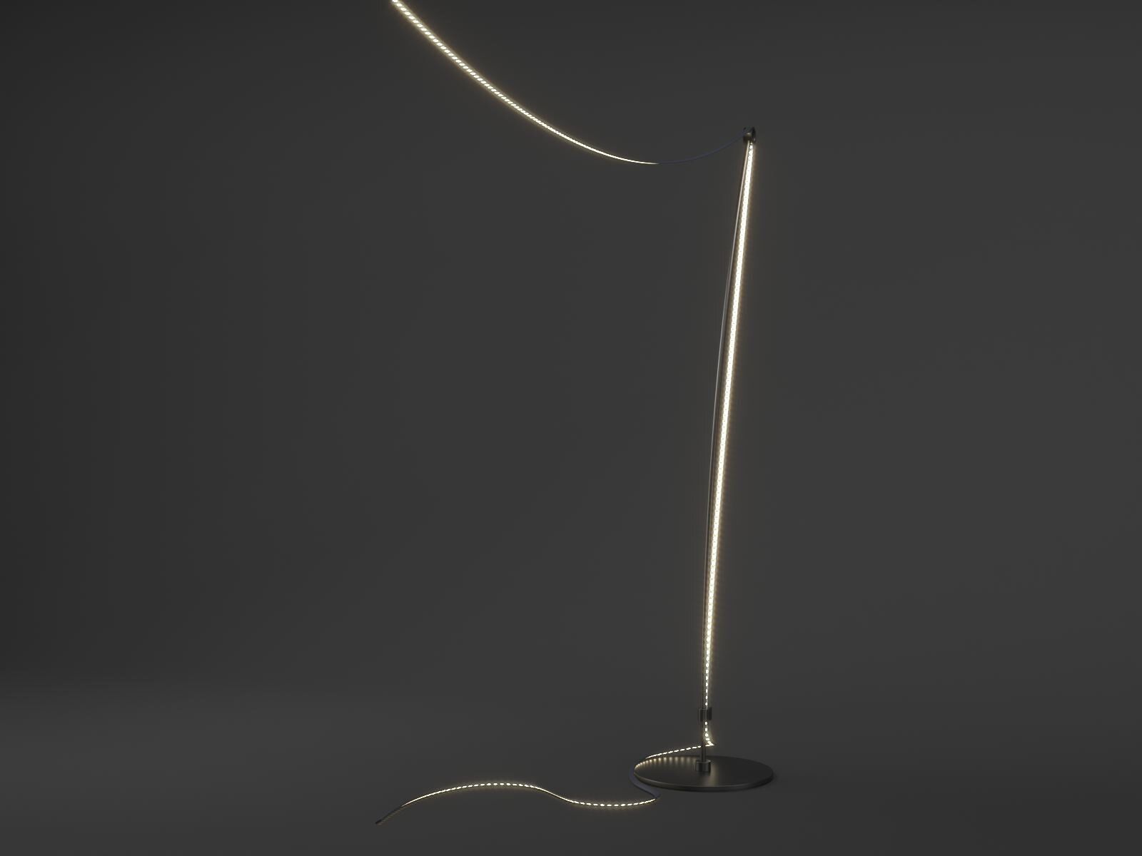 Feston Outdoor LED Lamp 3D model_1