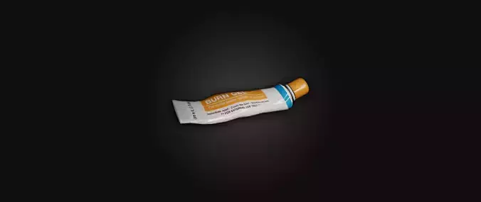 Burn Relief Cream I PBR Model I Game Ready