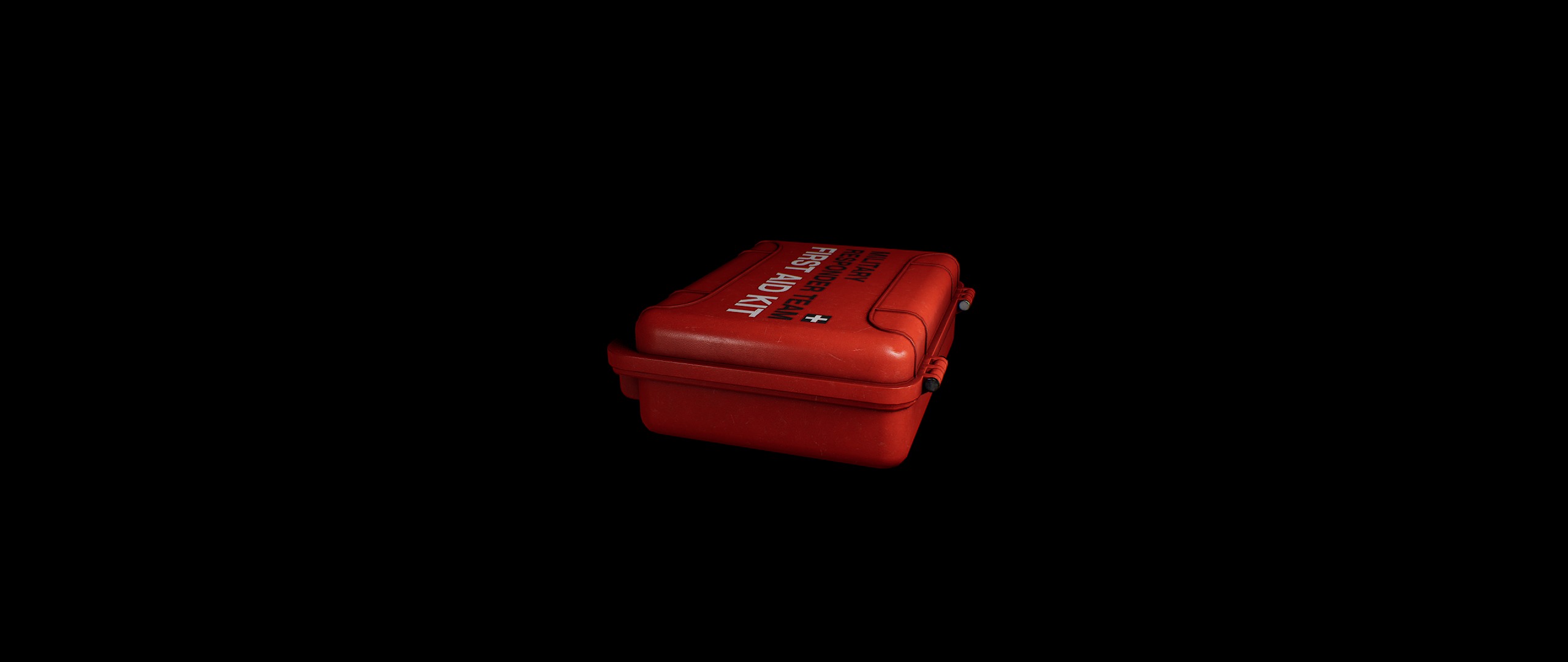 First Aid Kit Hardcase I PBR Model I Game Ready Low-poly 3D model_6