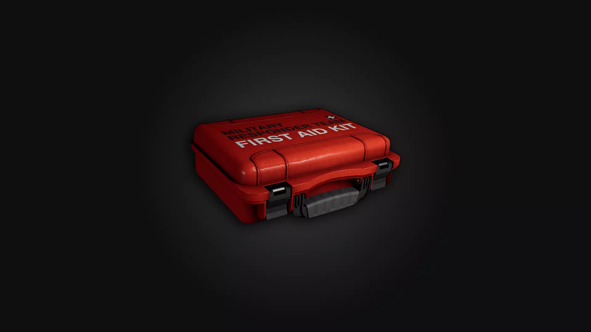 First Aid Kit Hardcase I PBR Model I Game Ready Low-poly 3D model_0