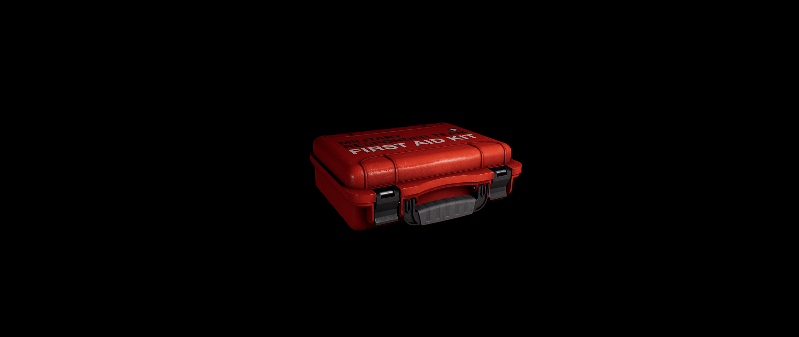 First Aid Kit Hardcase I PBR Model I Game Ready Low-poly 3D model_1