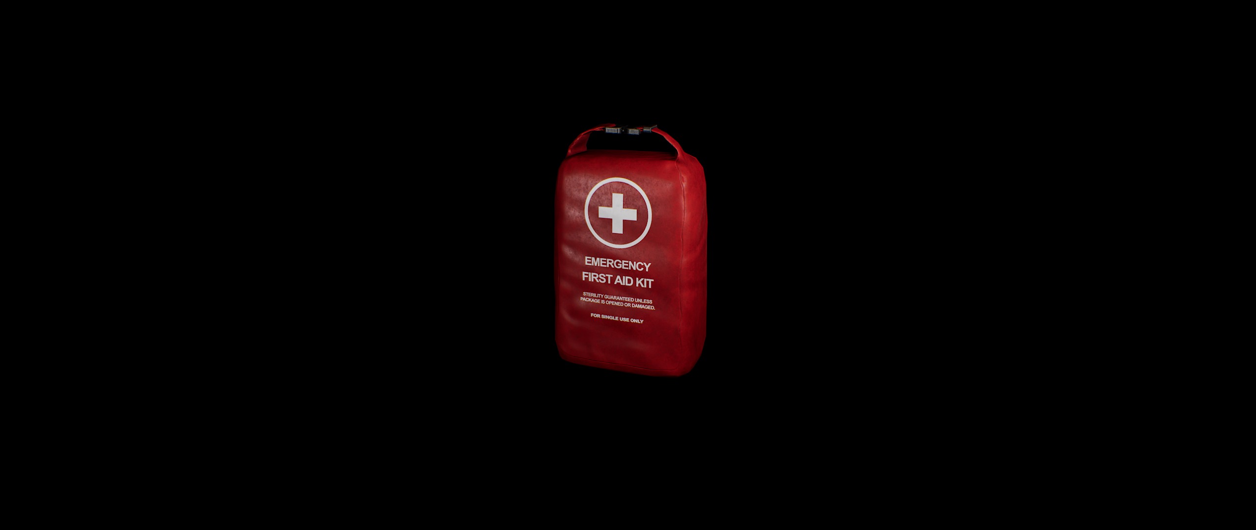 First Aid Kit Pouch I PBR Model I Game Ready Low-poly 3D model_8