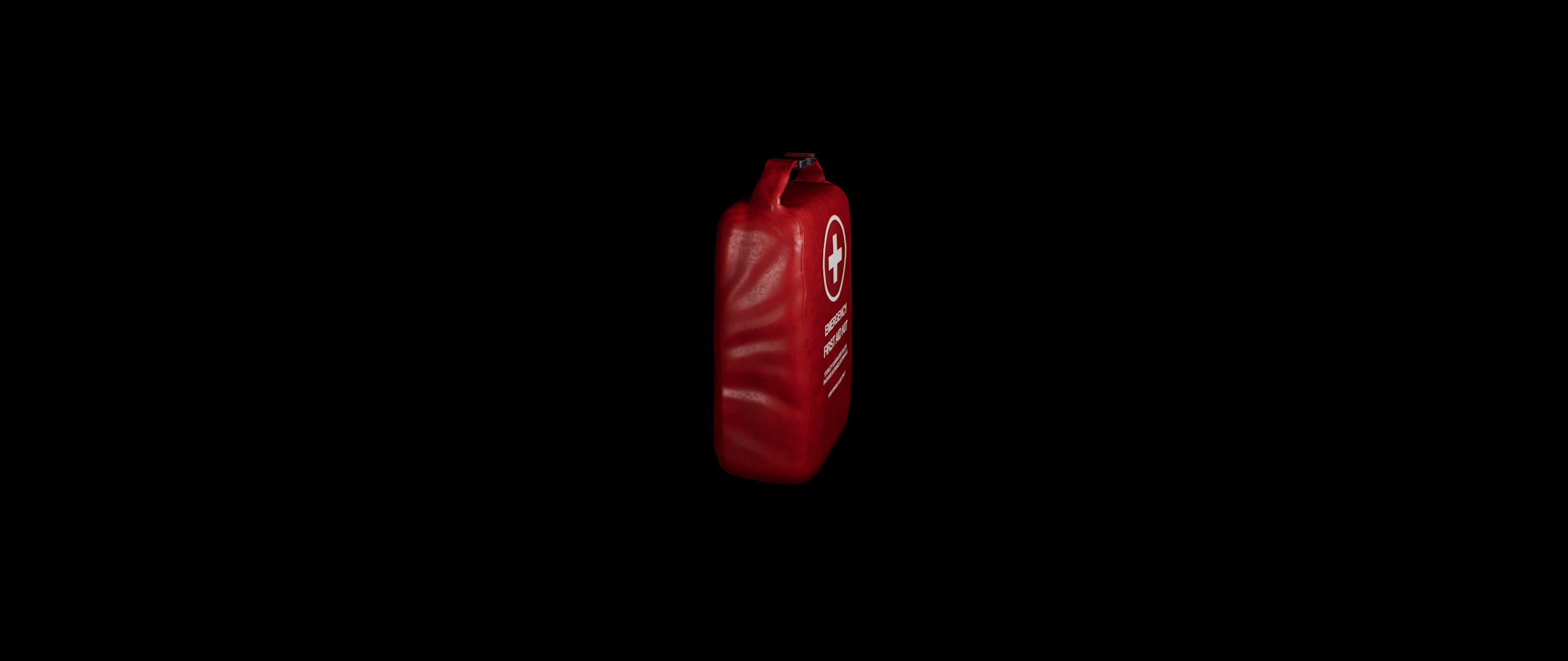 First Aid Kit Pouch I PBR Model I Game Ready Low-poly 3D model_2