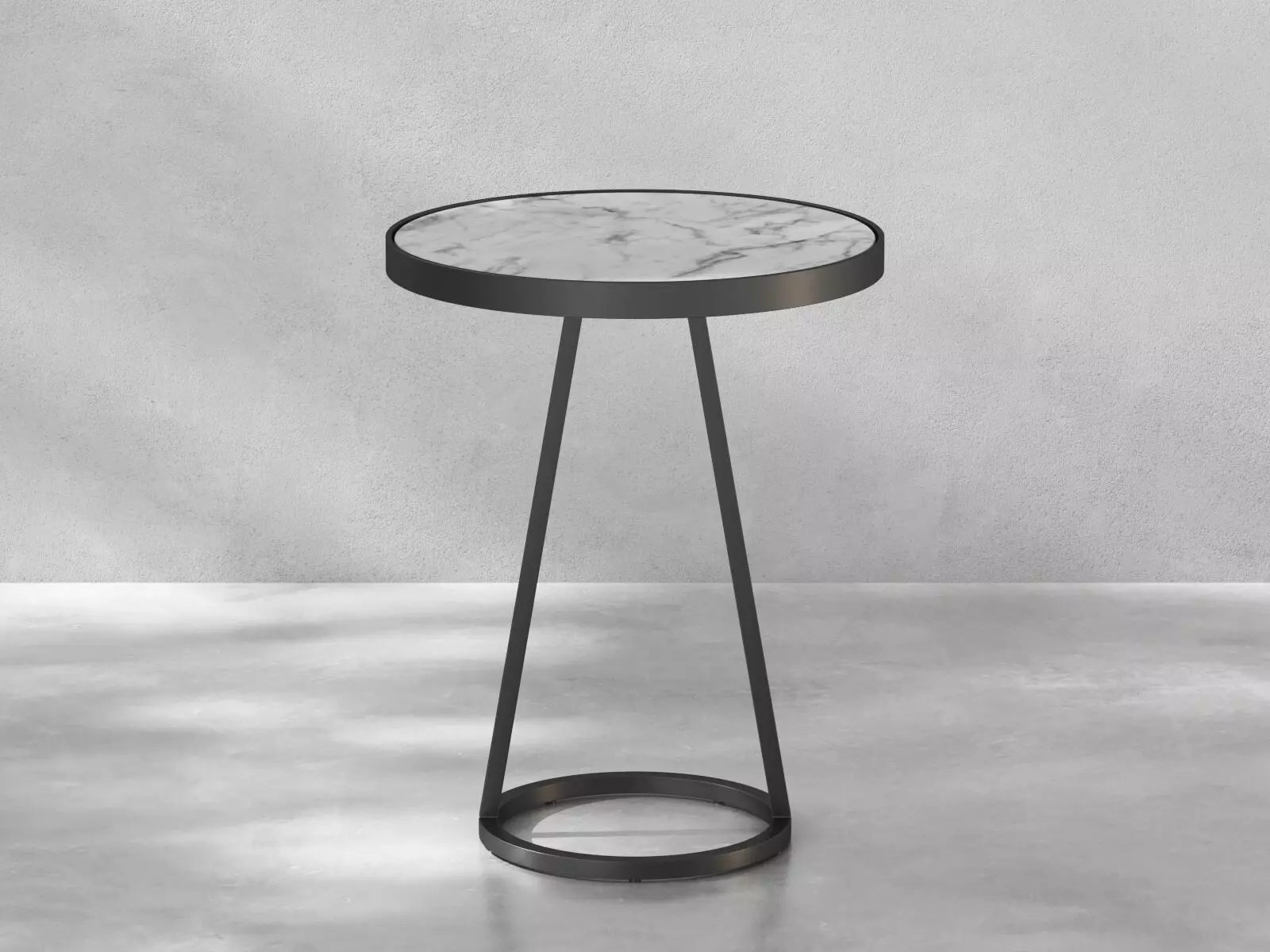 Circles Outdoor Table 3D model_0