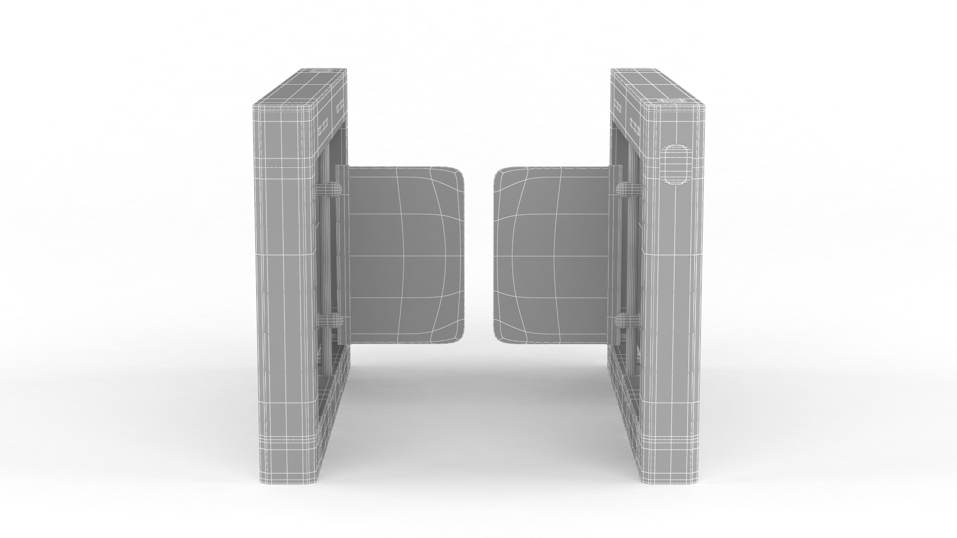Turnstile Gate 3D model_7