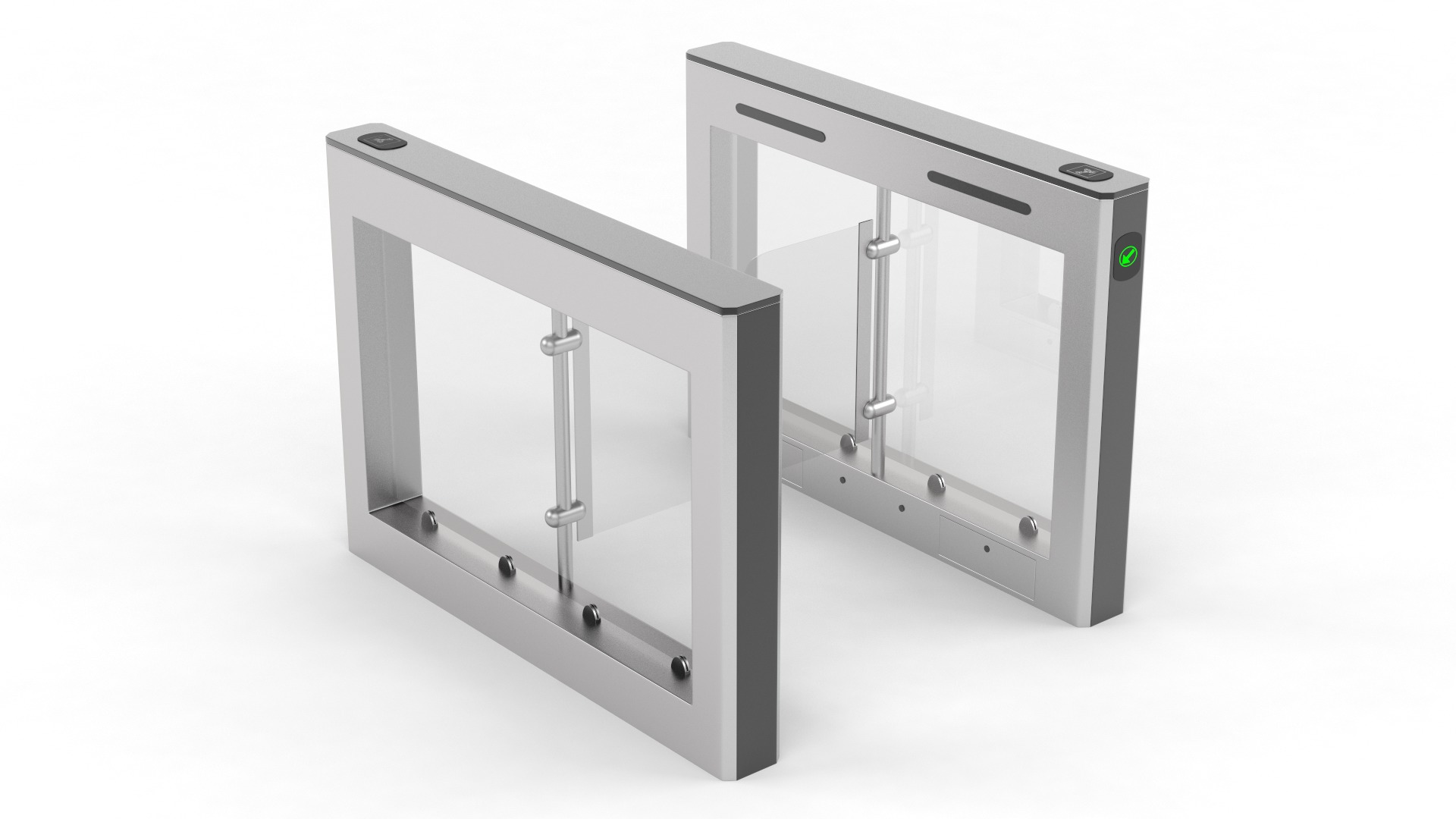 Turnstile Gate 3D model_2