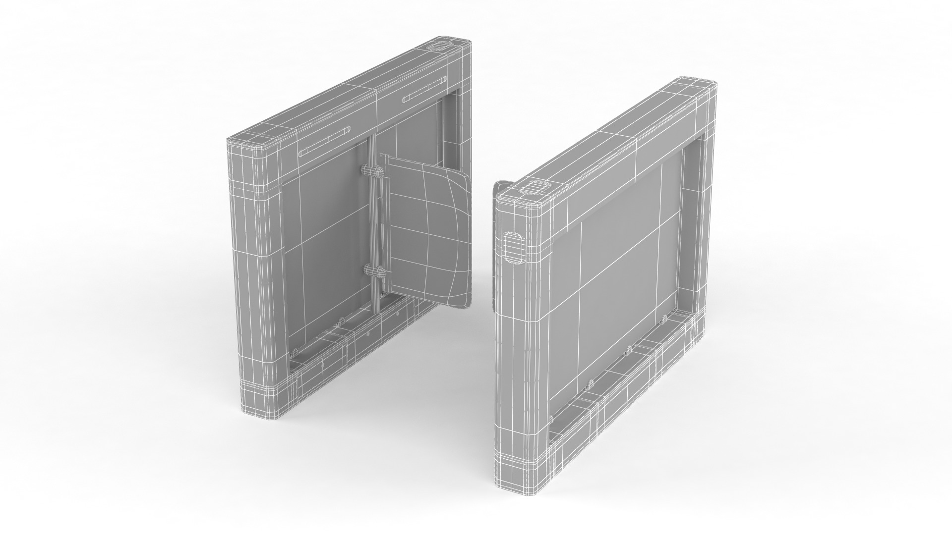 Turnstile Gate 3D model_5