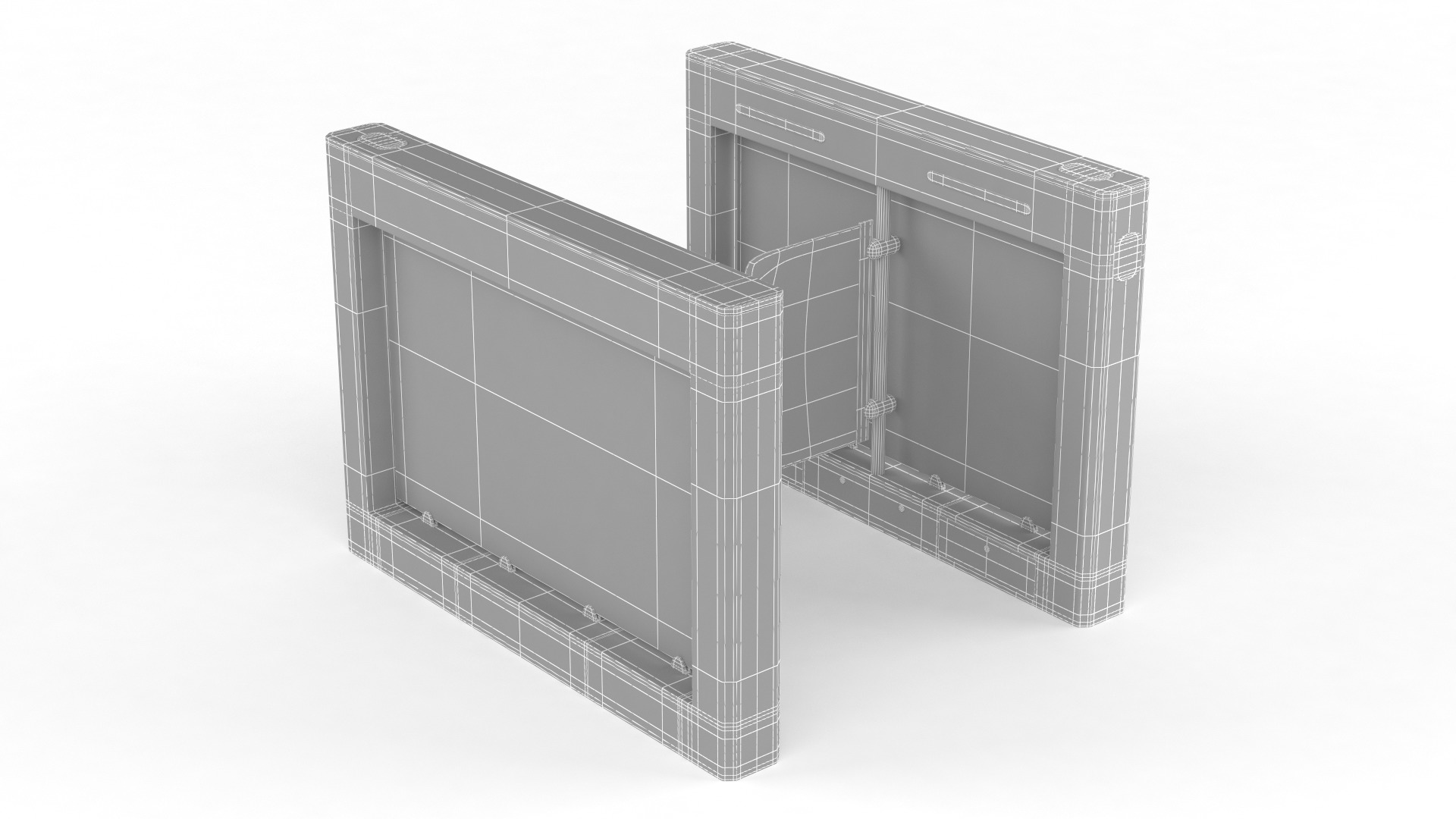Turnstile Gate 3D model_6