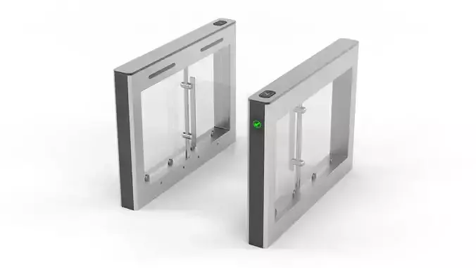Turnstile Gate 3D model