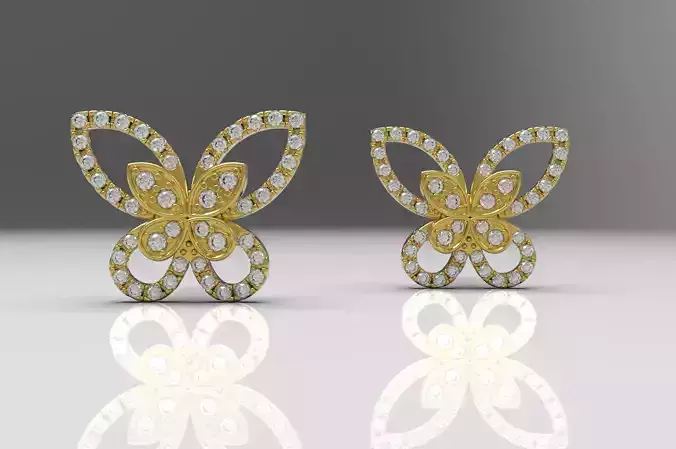 Earring Butterfly