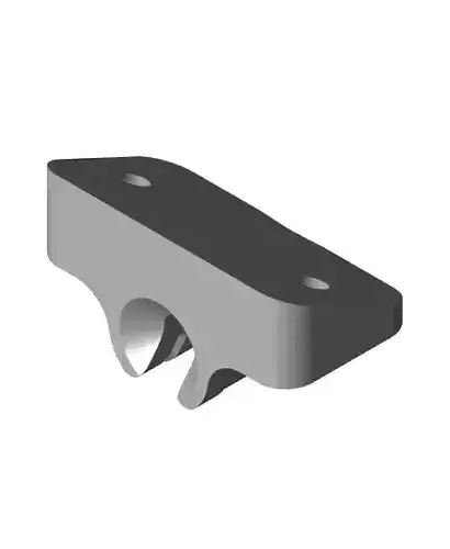 Desk Edge Cable Holder Print upright no supports