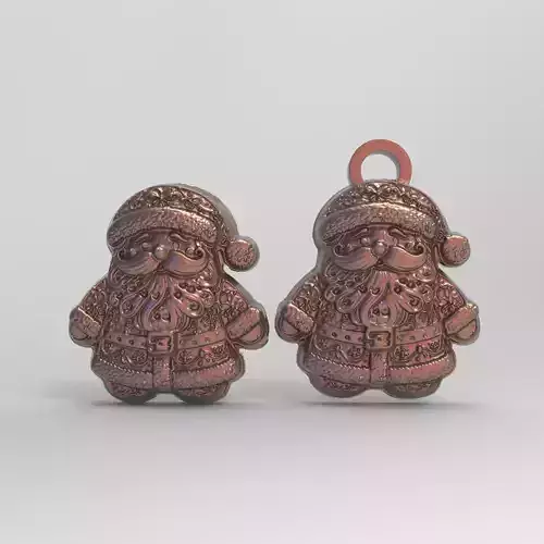 sanda cookie christmas decor  3D print model