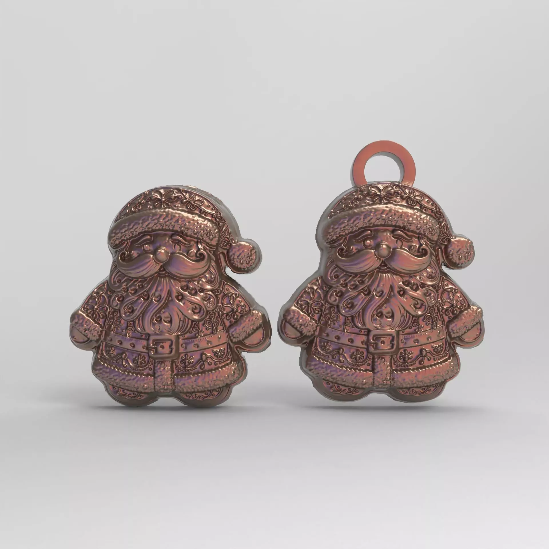 sanda cookie christmas decor  3D print model_0