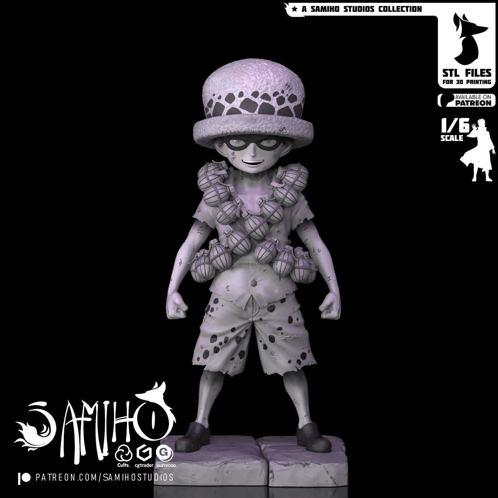 Samiho Studios - Kid Law - STLs ready for printing 3D print model_7