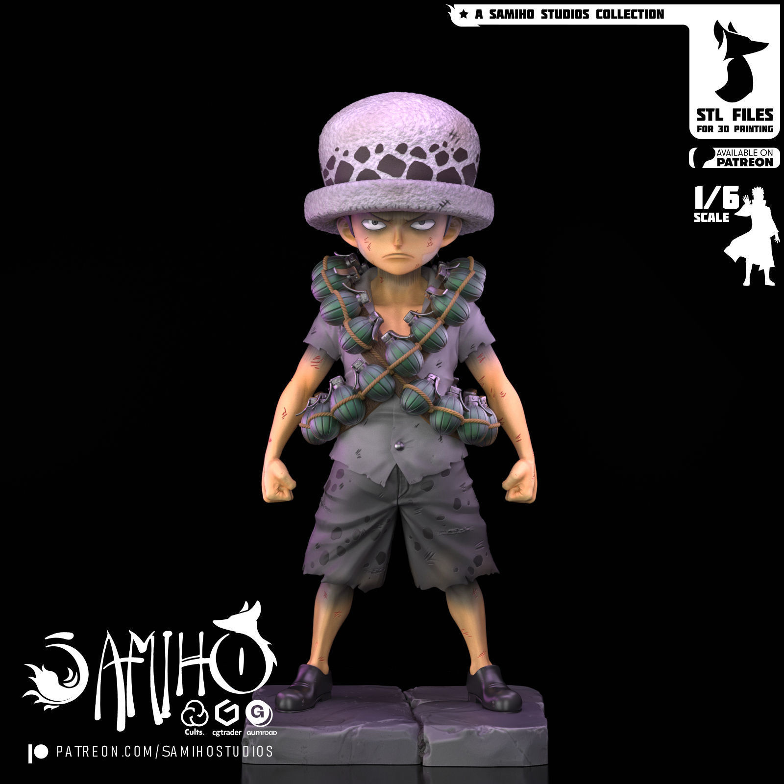Samiho Studios - Kid Law - STLs ready for printing 3D print model_1