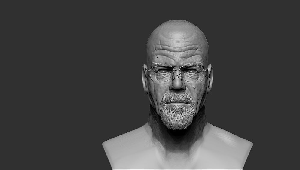 WALTER WHITE 3D model_5