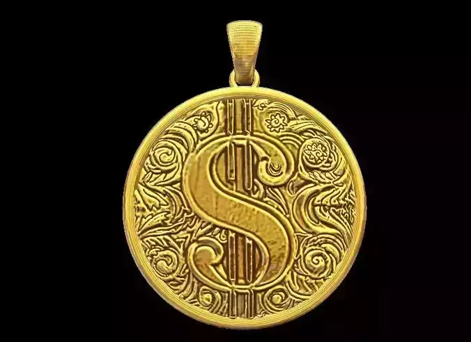 Dollar Sign Pendant