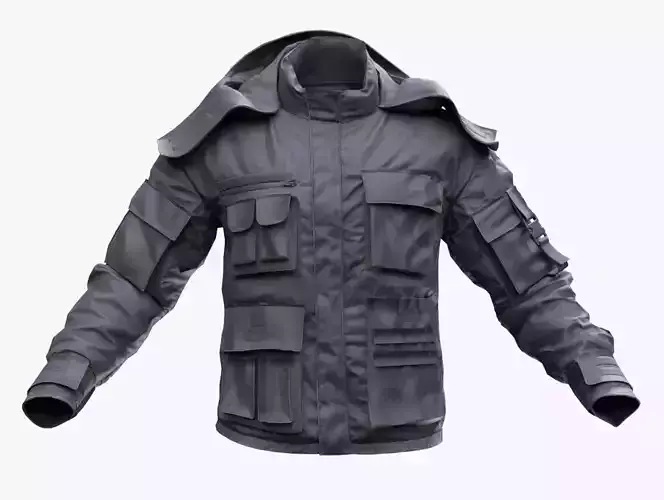 Military Jacket 8 - All MH Bodies - UE5 Skeletons - Rigged