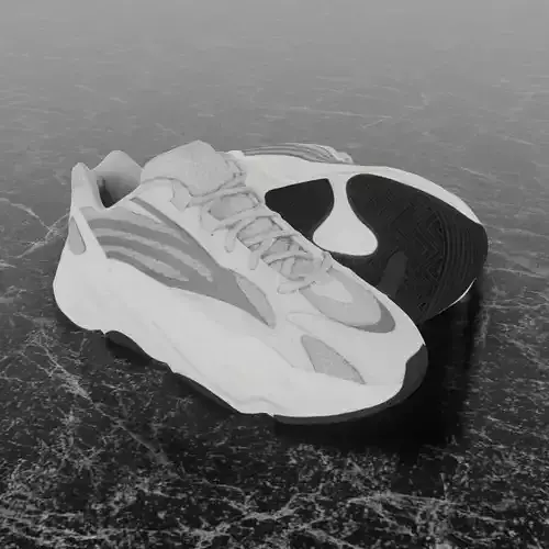 ADIDAS YEEZY BOOST RUNNER 700 V2 STATIC 3D SHOES