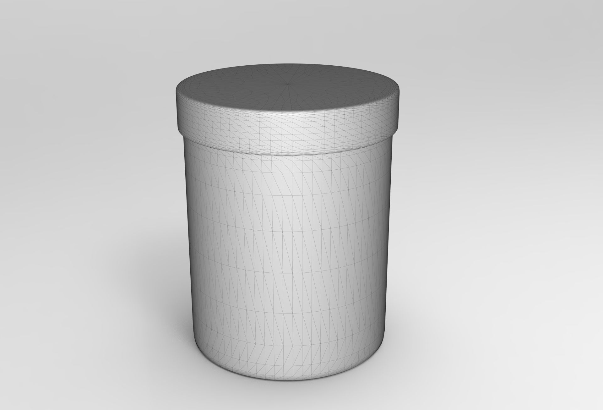 Storage Box Low-poly 3D model_5
