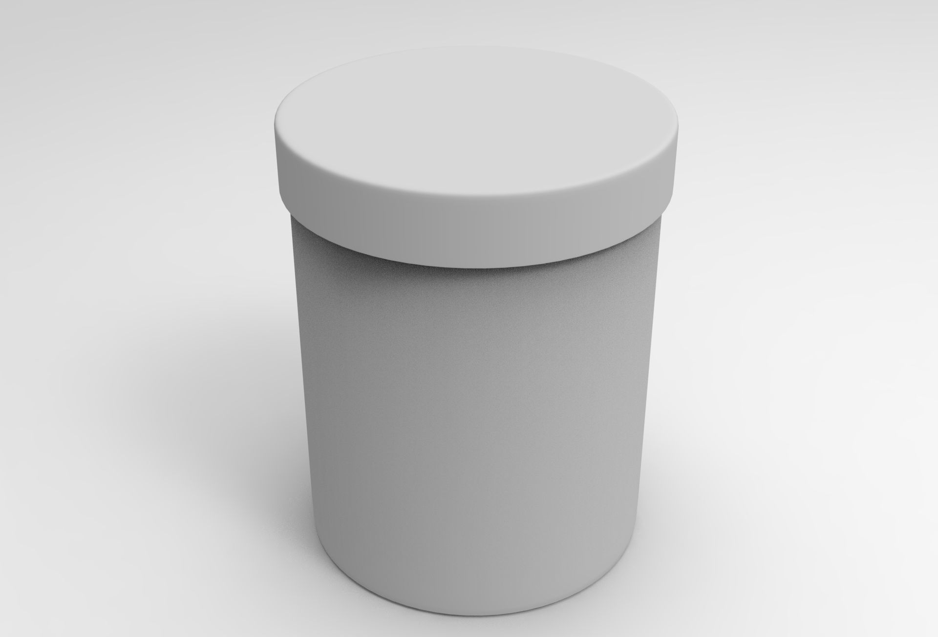 Storage Box Low-poly 3D model_7