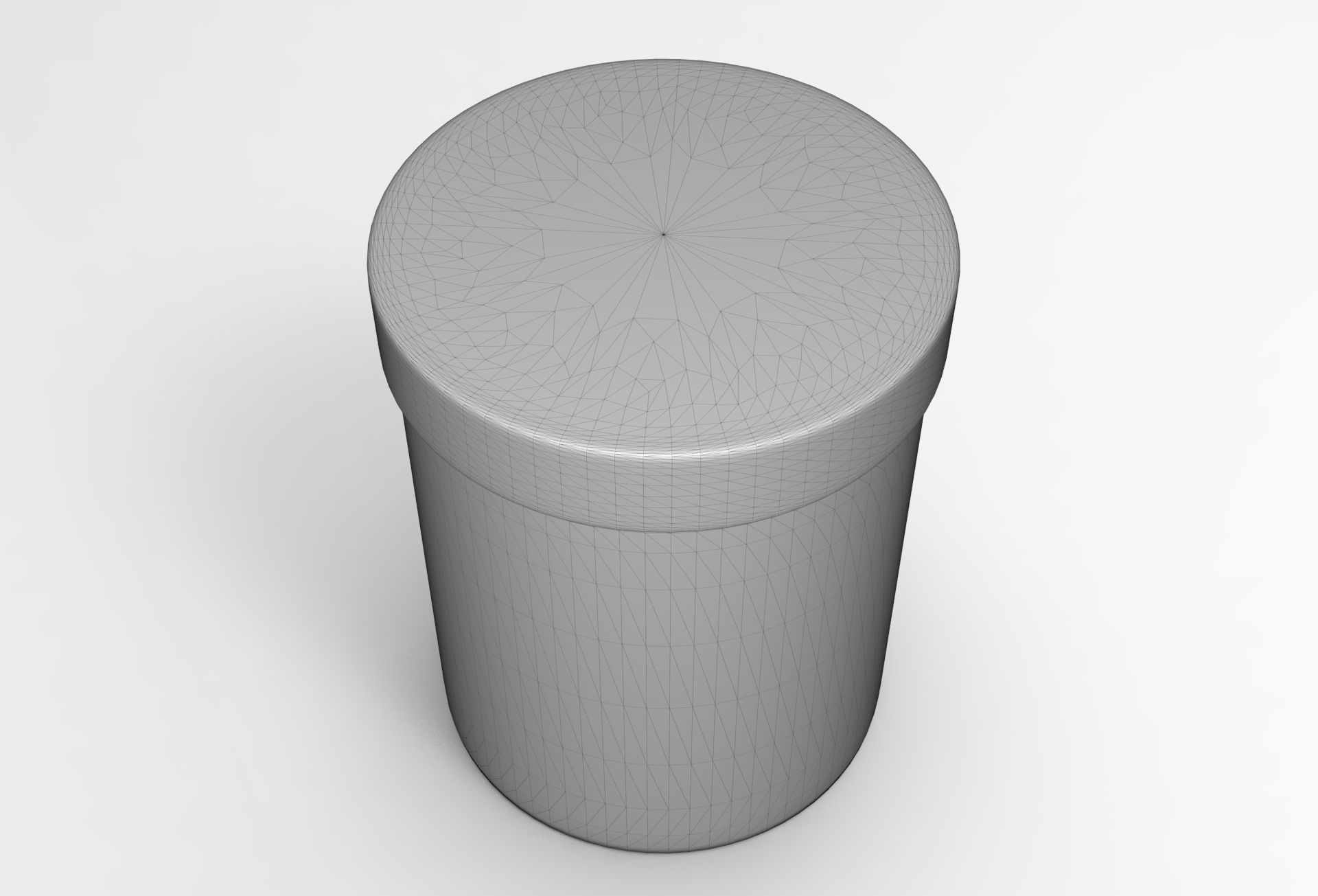 Storage Box Low-poly 3D model_6