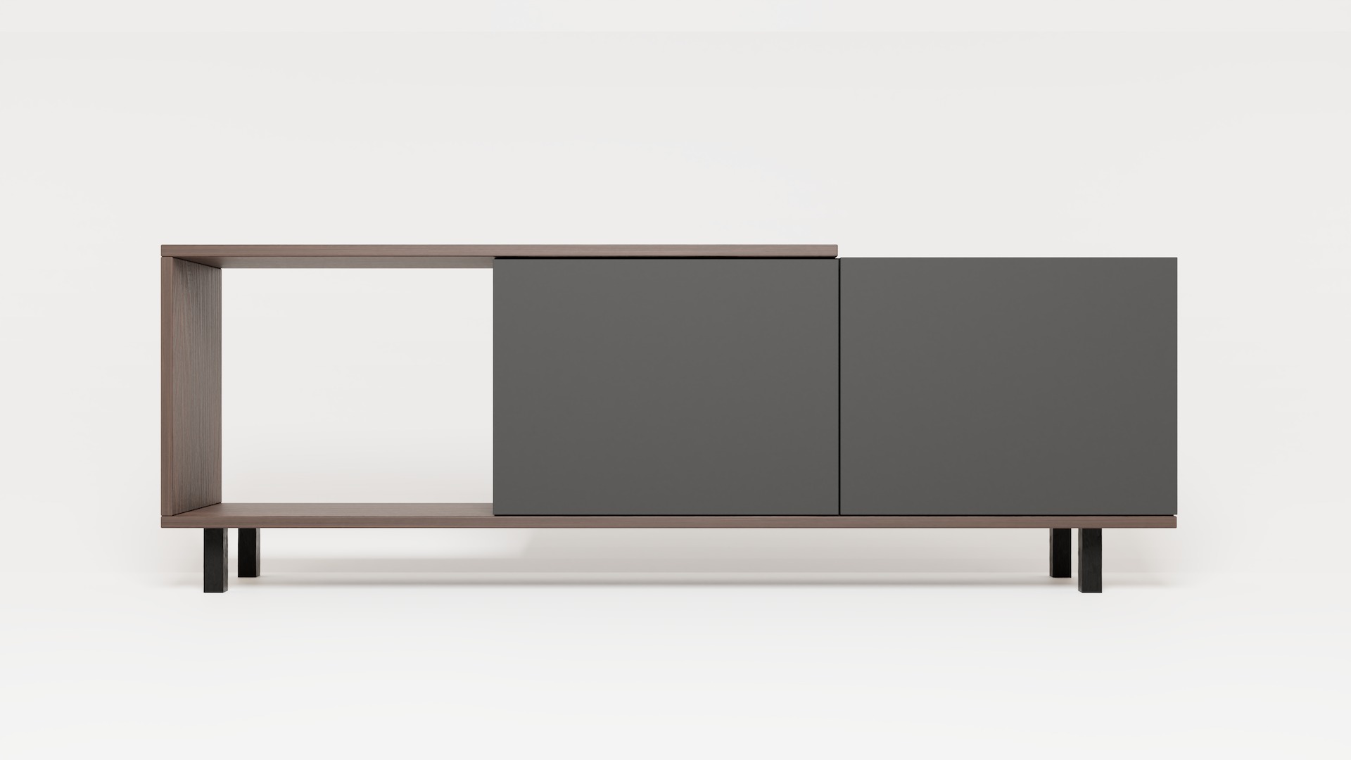 TV stand 3D model_1