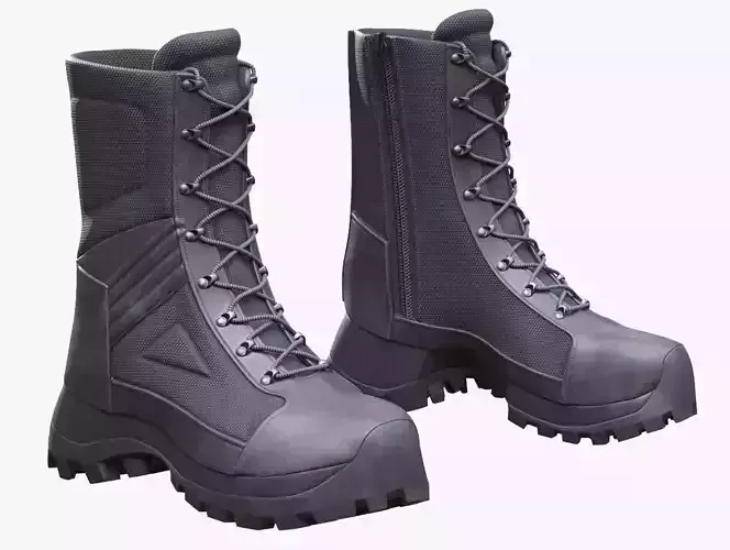 Military Boots 6 - All MH Bodies - UE5 Skeletons - Rigged