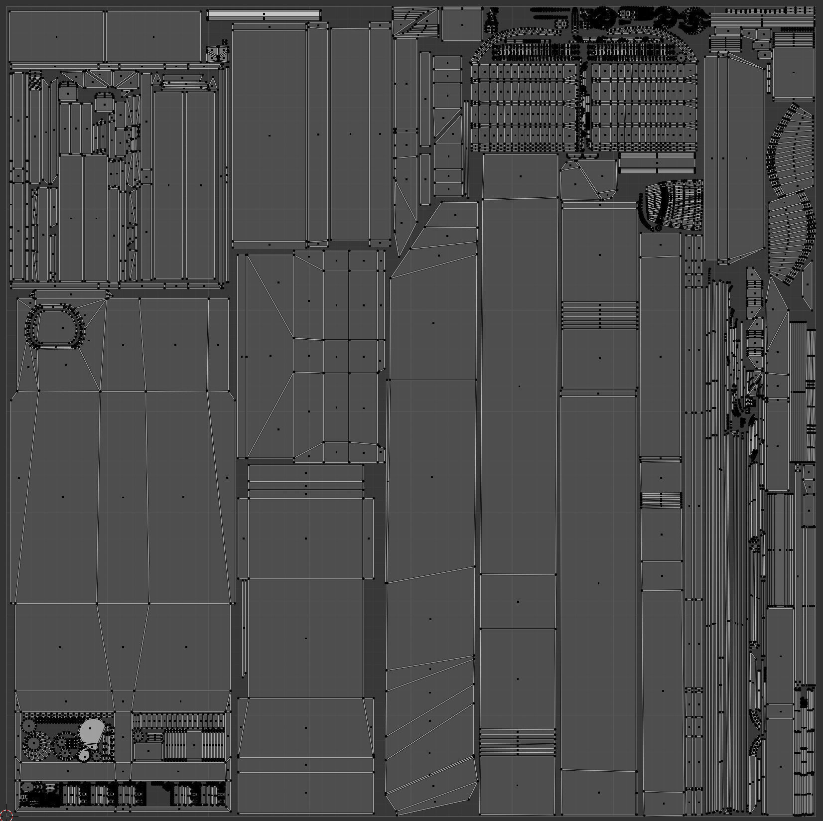 Type59 Tank Game model Low-poly 3D model_27