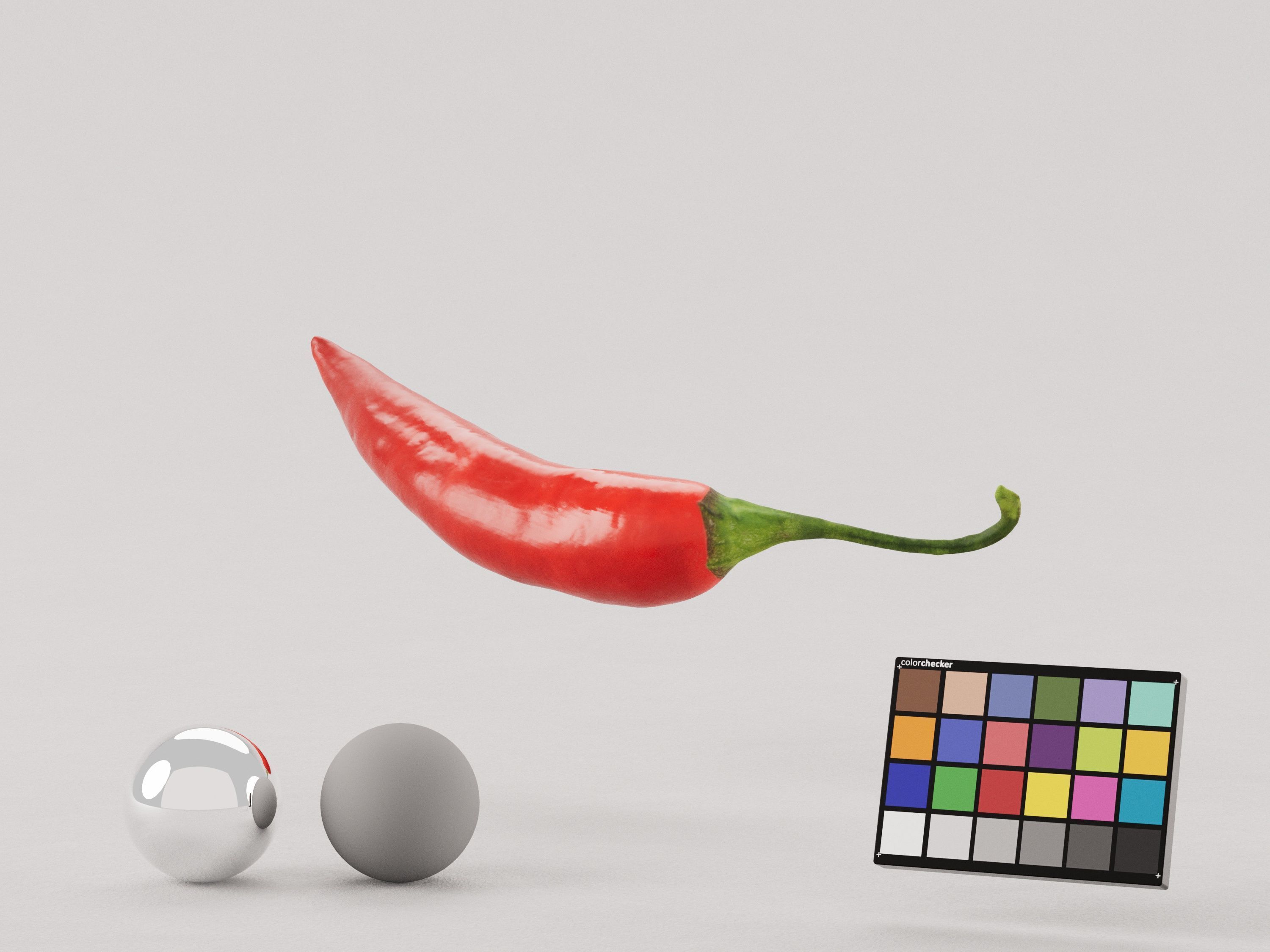 Red Pepper  3D model_4