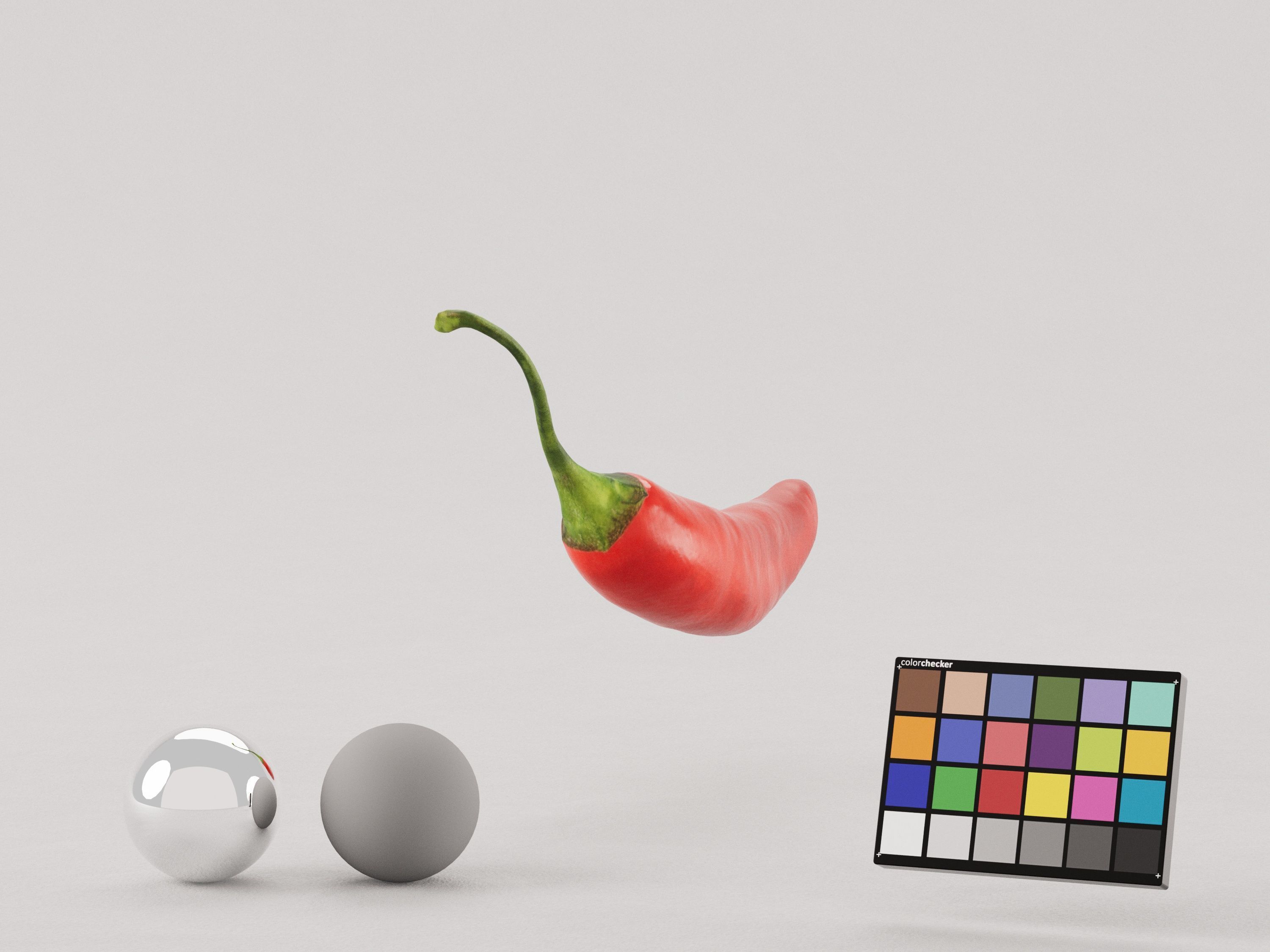 Red Pepper  3D model_3