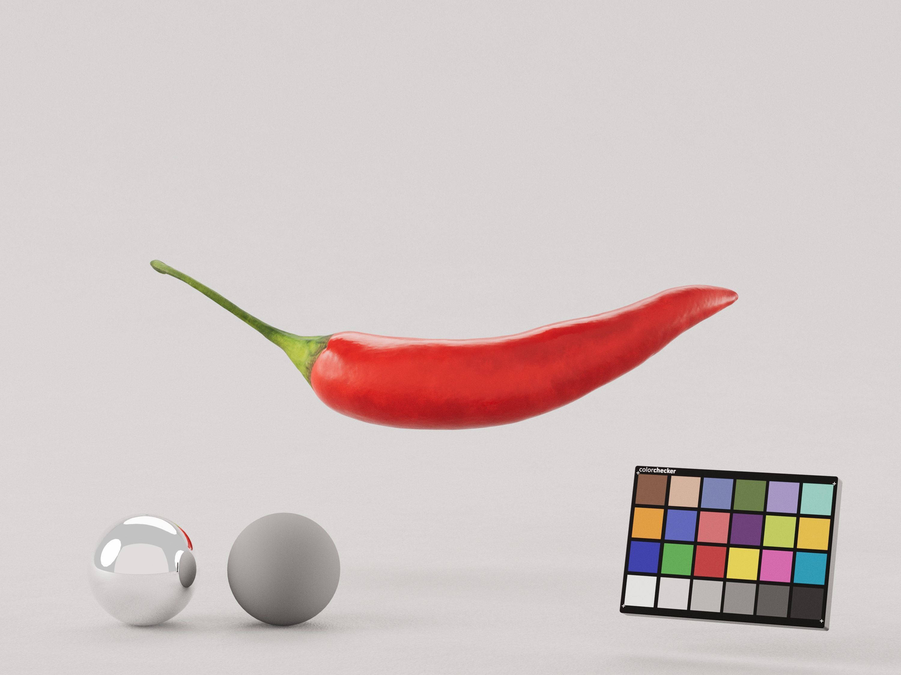 Red Pepper  3D model_2