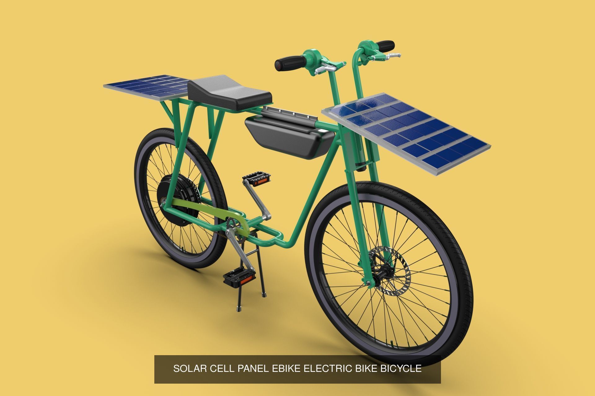 BIKE CYCLE BICYCLE TRIKE QUAD FOLDING ELECTRIC MTB GROUP PACK 3D Model Collection_16