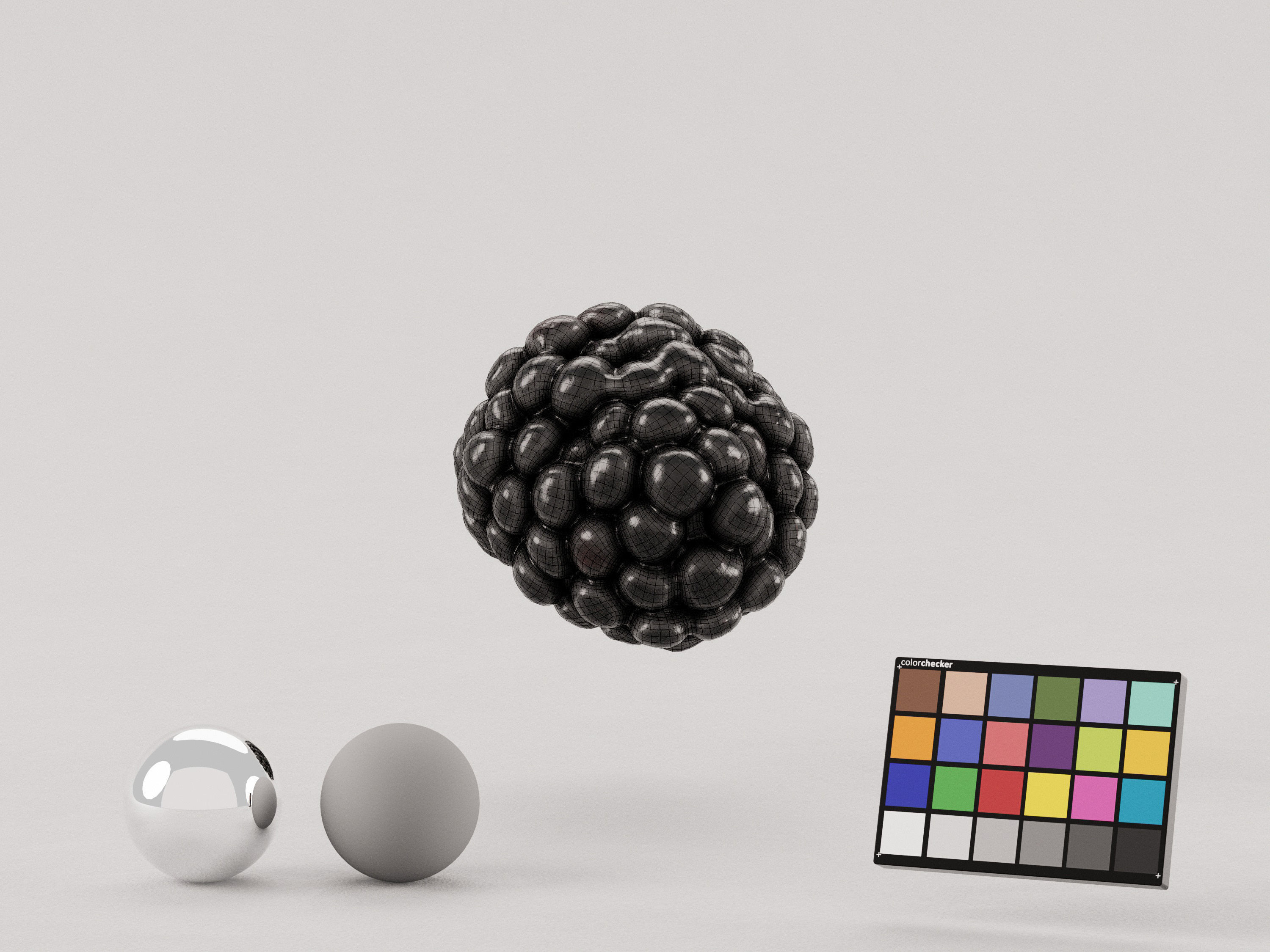 Blackberry Fruit 3D model_5