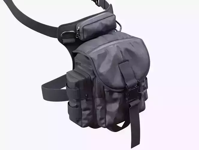 Military Bag 4 - All MH Bodies - UE5 Skeletons - Rigged