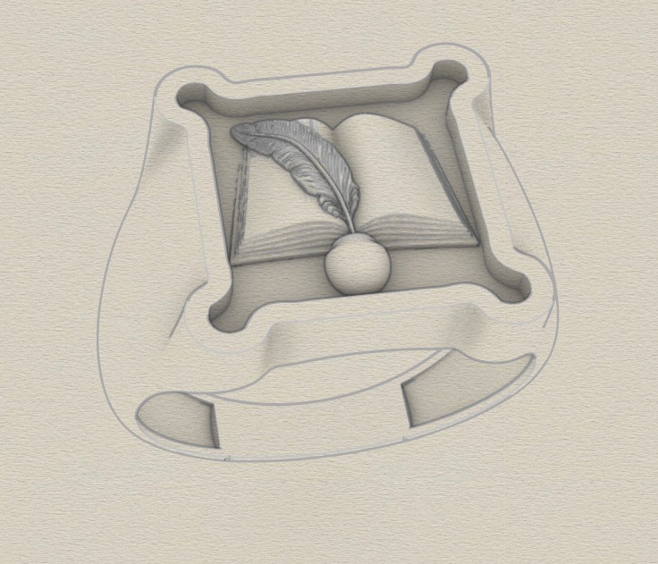 ANILLO GRADUACION  3D print model_2