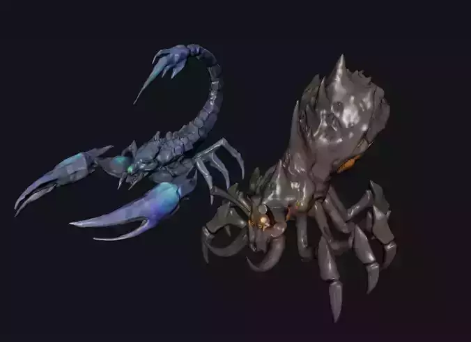 Creatures Scorpion 3D model