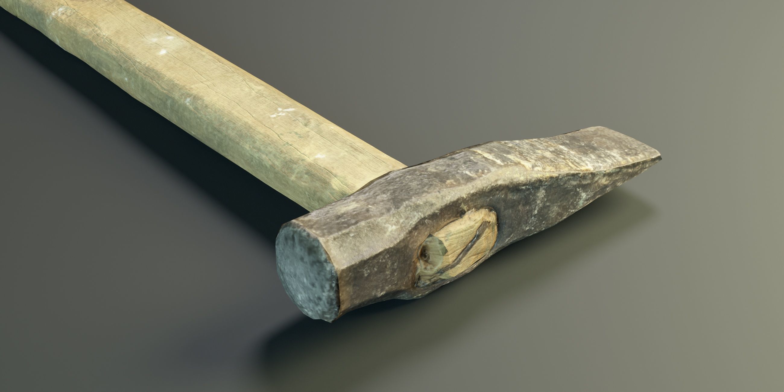 Hammer PBR Low-poly 3D model_2