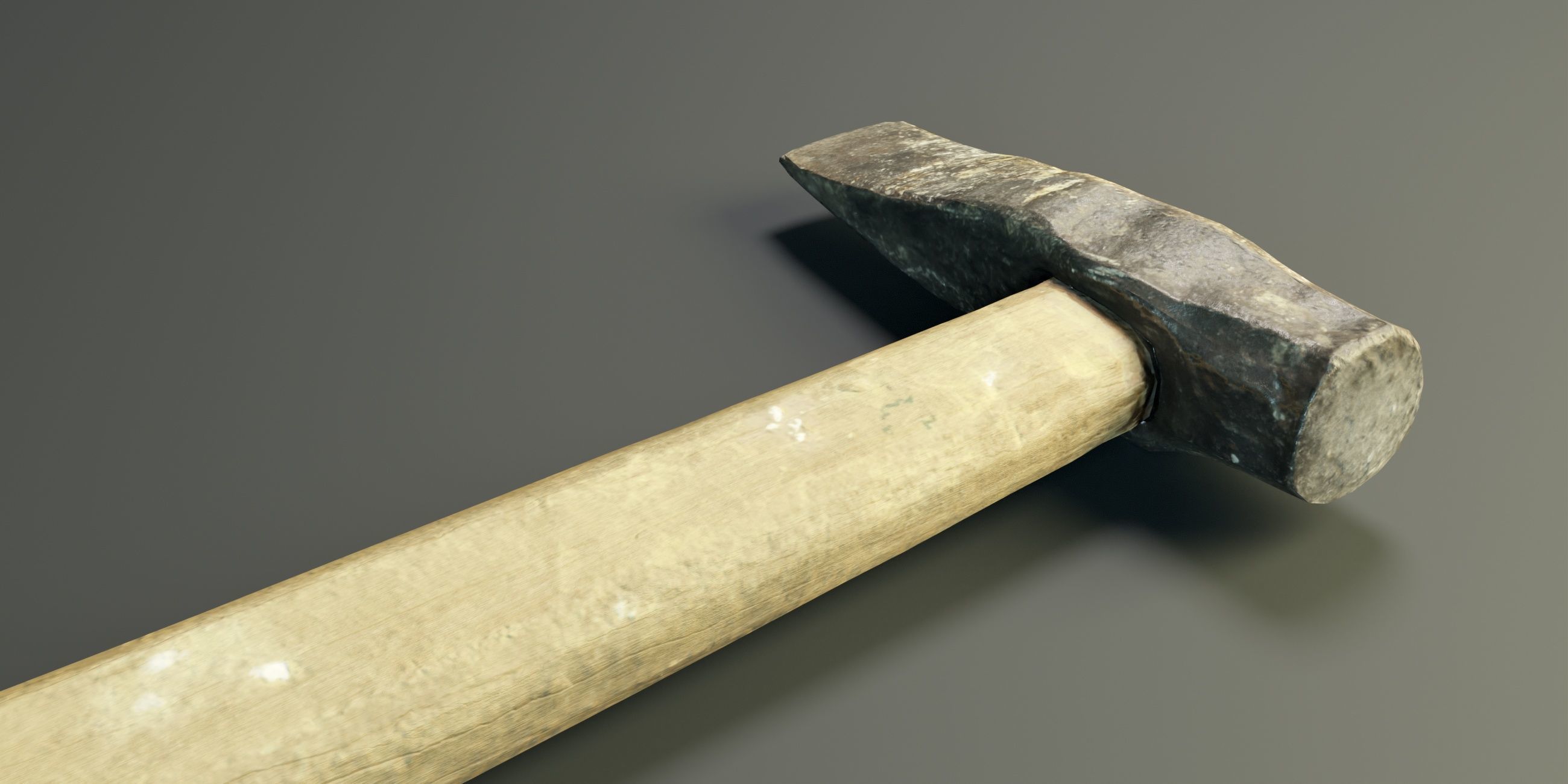 Hammer PBR Low-poly 3D model_3