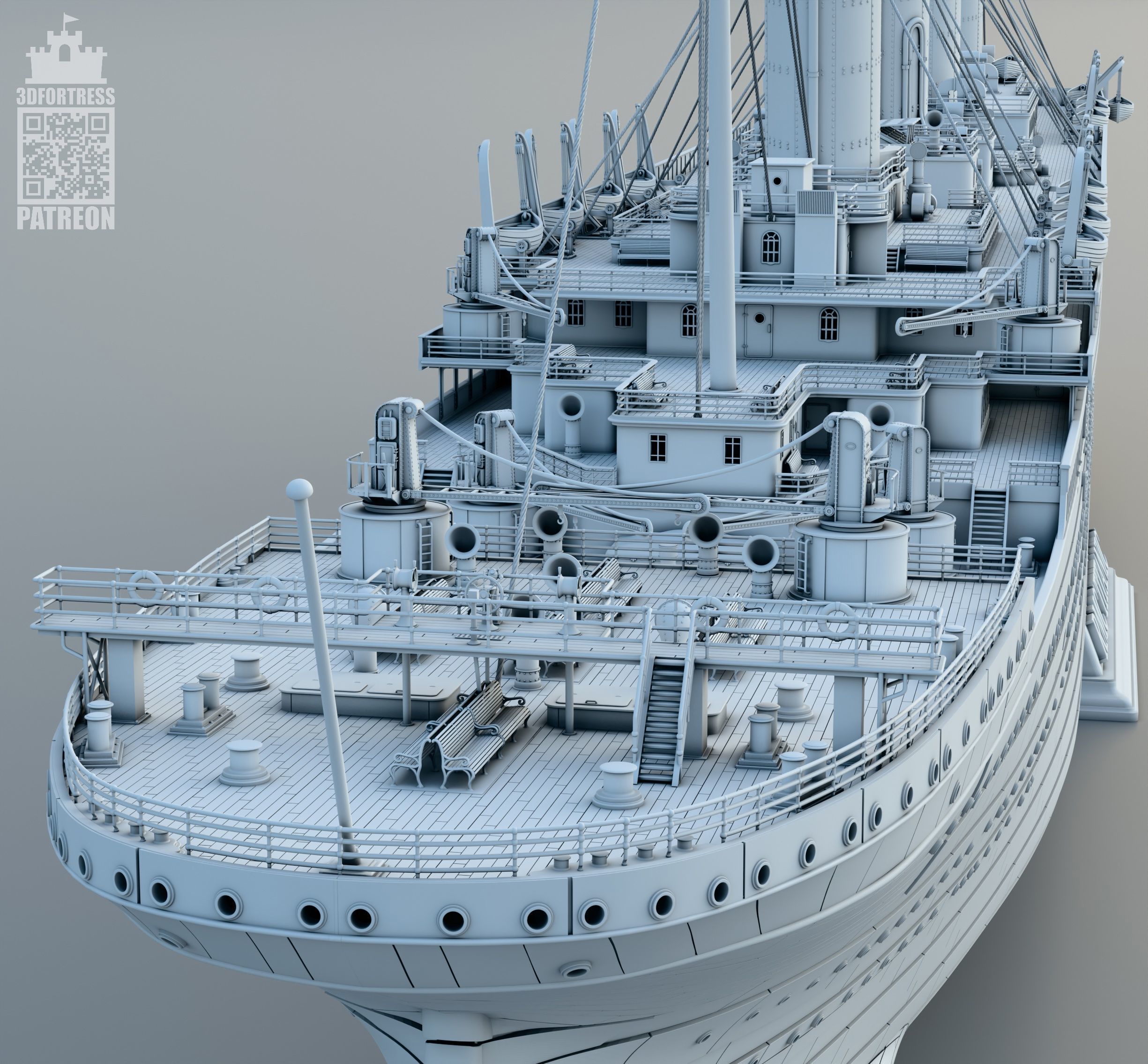 Titanic 3d model 3D print model_2