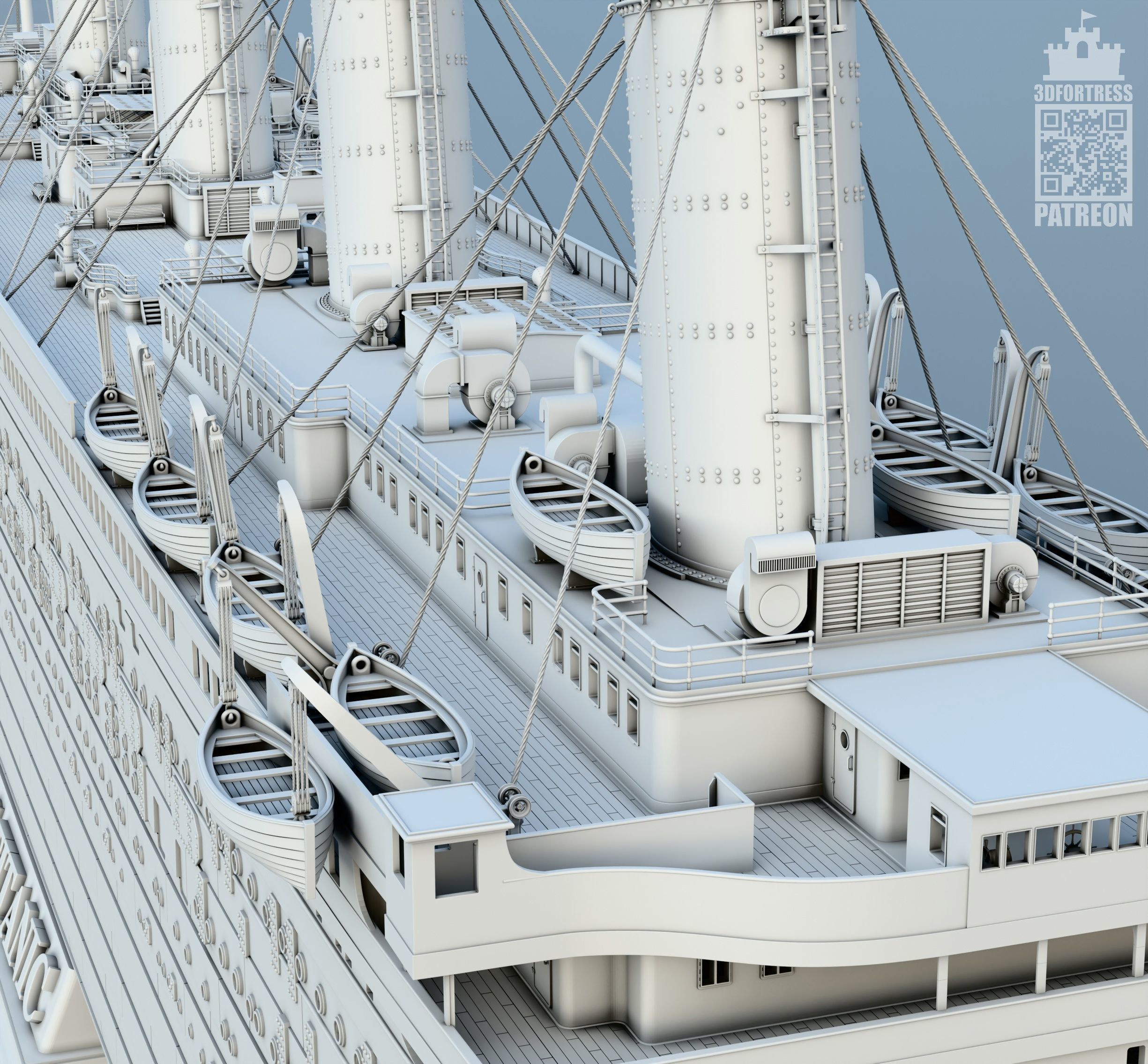 Titanic 3d model 3D print model_8