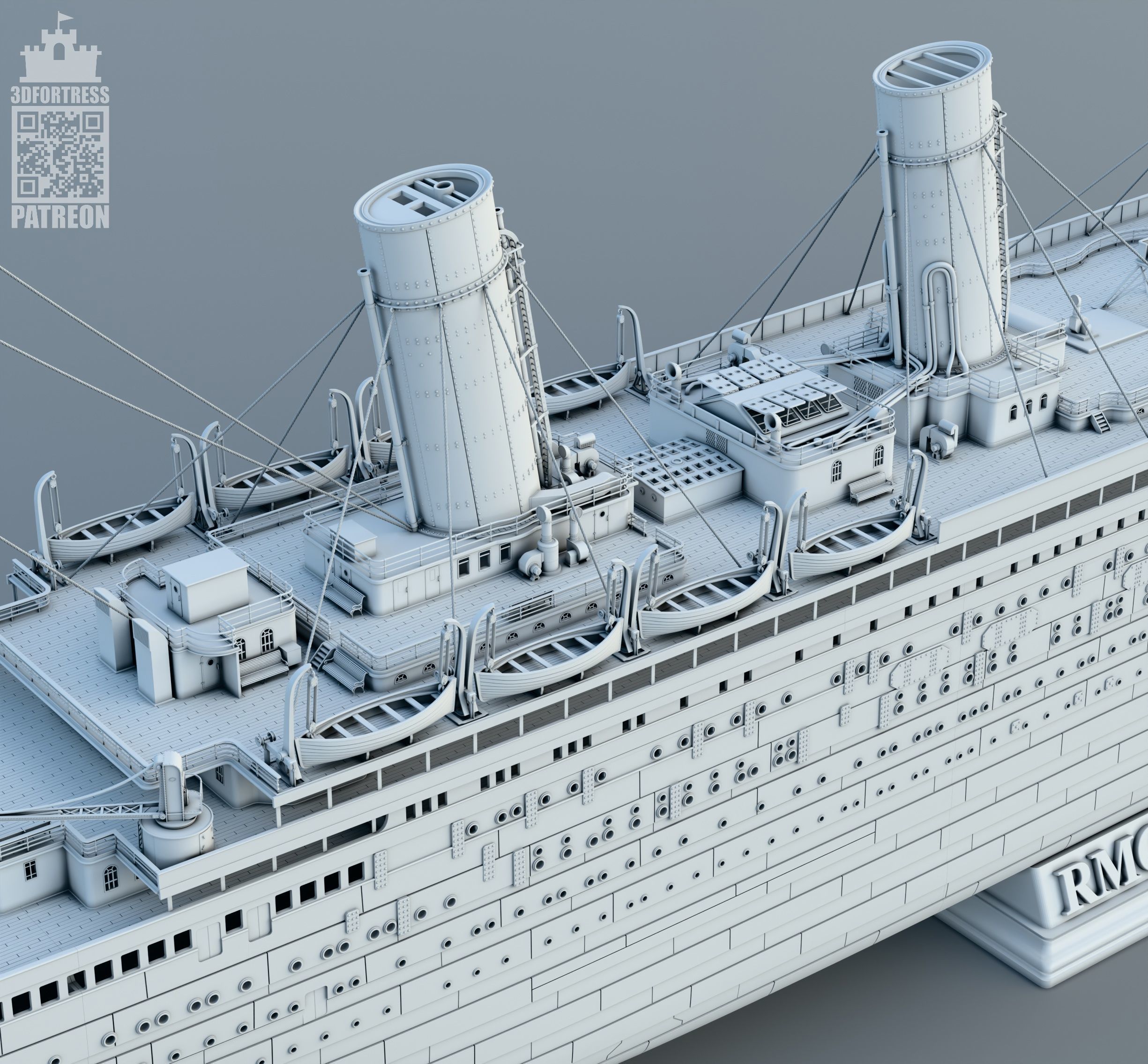 Titanic 3d model 3D print model_9